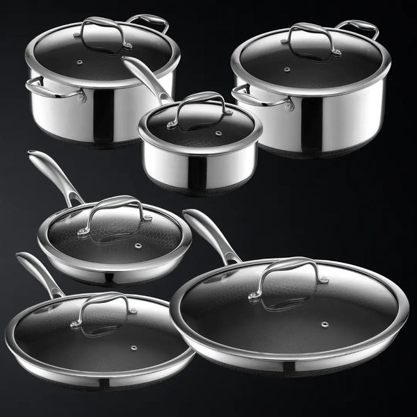 12 dalių puodų ir keptuvių rinkinys – Takumi™ Professional